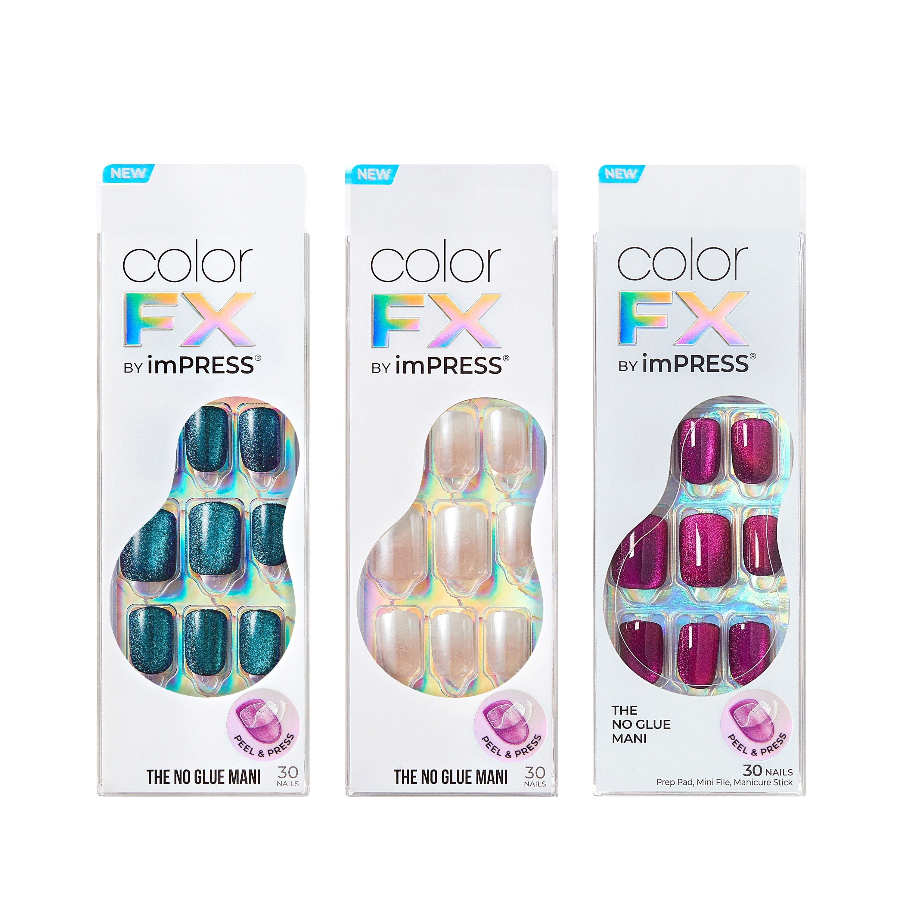 colorFX by Impress Press On Nails Bundle - Best Sellers