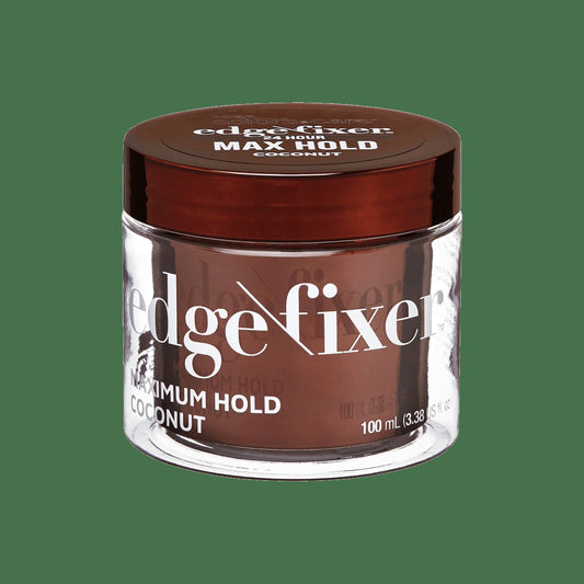 Kiss Colors & Care Edge Fixer Gel - Coconut | Edge Control, Baby Hair Gel, Maximum Hold, 100 ml, Hair Care
