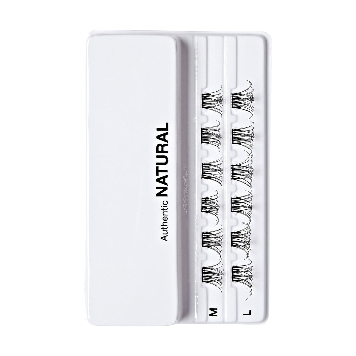 Impress Falsies Pre-Glued False Eyelashes Minipack - Authentic | 12 Lash Clusters, 12mm-14mm