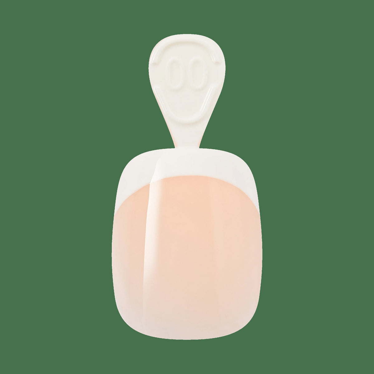 Kiss Core French Press On Fake Glue Nails - Perfection | French Tips, White, Petite, Squoval