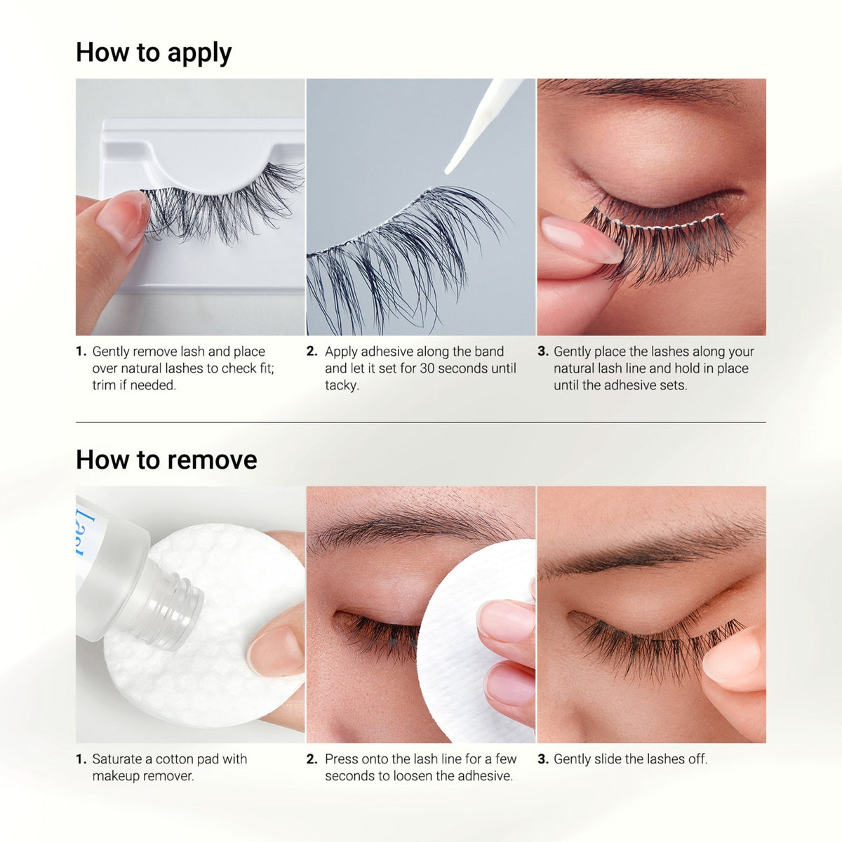Kiss So Natural False Eyelashes - Shy Natural | 5 Pairs, Strip Lashes, 8mm-10mm