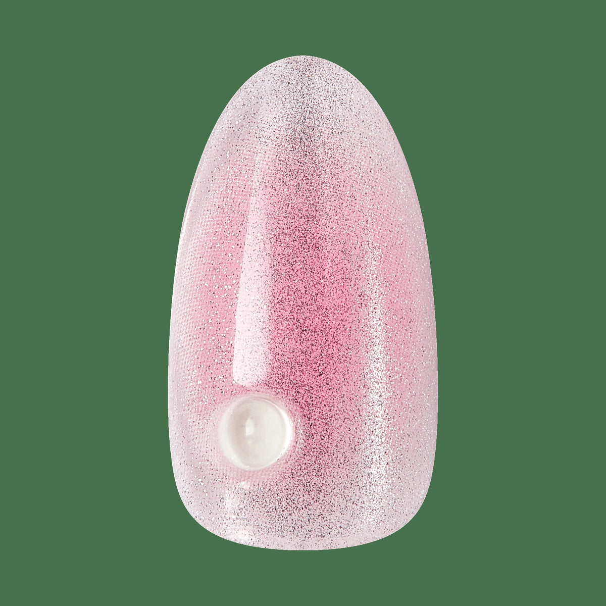 Kiss Nail Drip Press On Fake Glue Nails - Merry Sky | 3D & Jewel Design, Multicolor, Medium, Almond