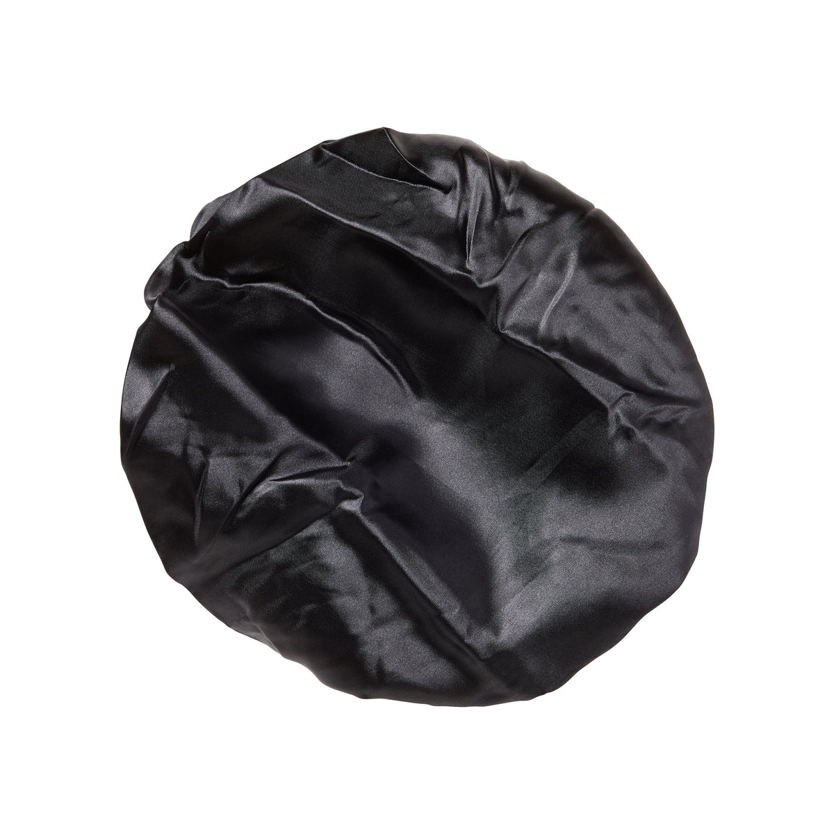Kiss Colors & Care Silky Satin X-Large Bonnet Cap - Black | Extra-Large, Silk Bonnet, Sleep Bonnet, Hair Accessories