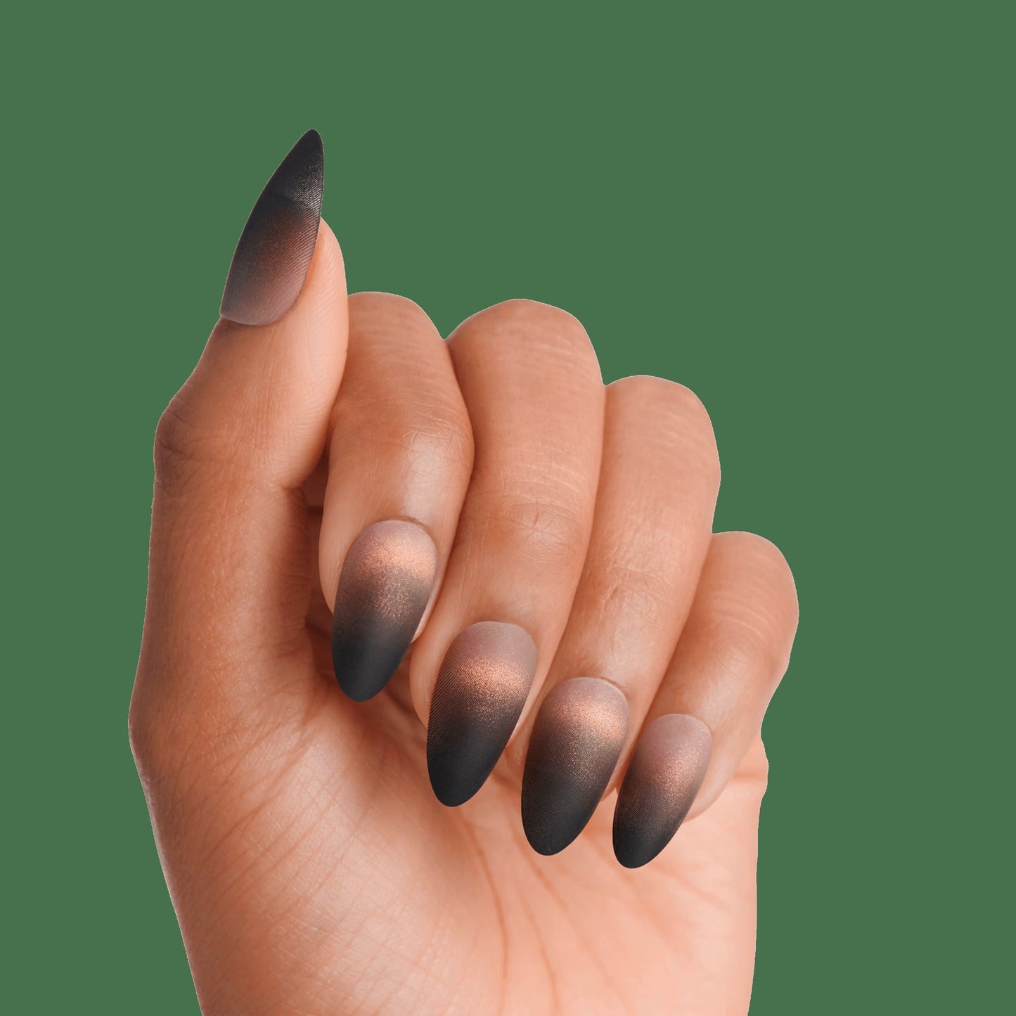 Kiss Voguish Fantasy Halloween Press On Glue Nails - Chilling Char