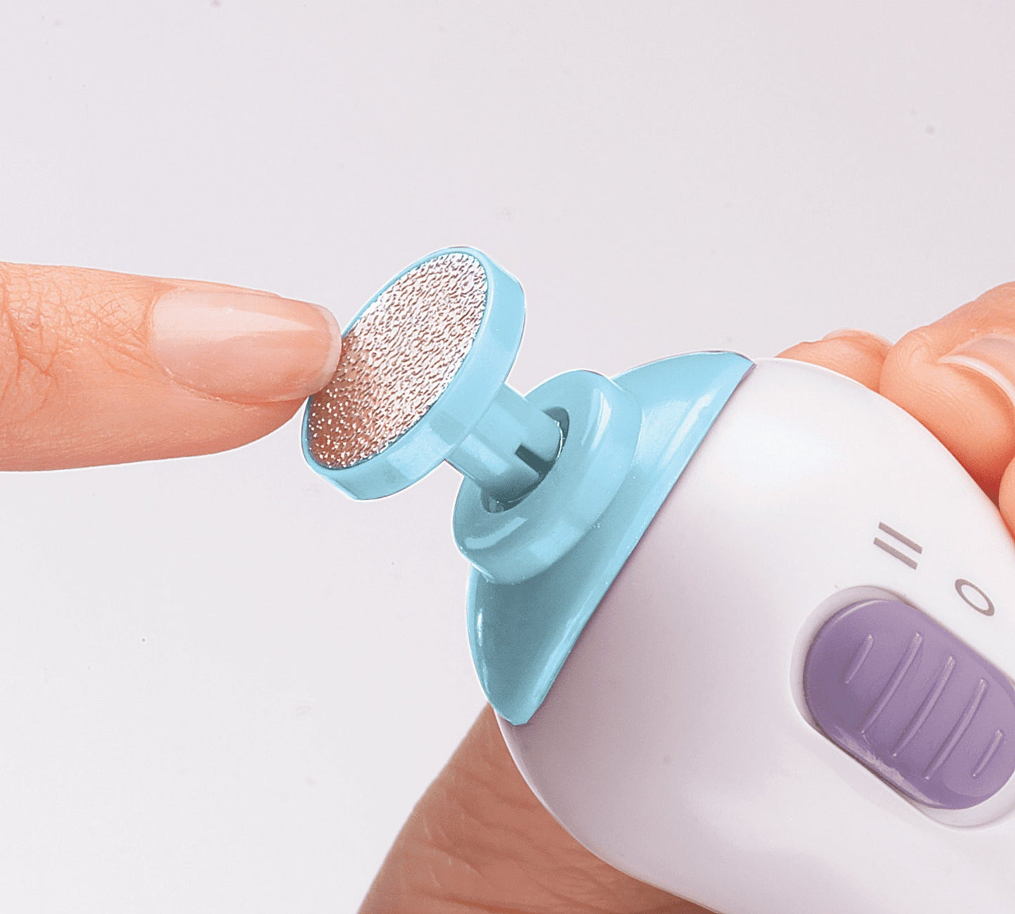 Kiss Power File To Go Nail File System | All In One Kit, Nail Buffer, Manicure Tool, Electric Nail File
