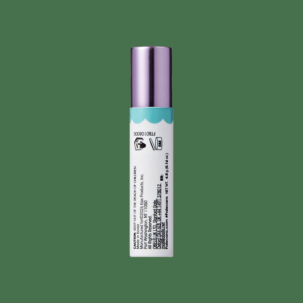 Falscara Studio False Lash Water Removable Bond | DIY Lash Extension Adhesive, Lash Bond, No Seal Needed