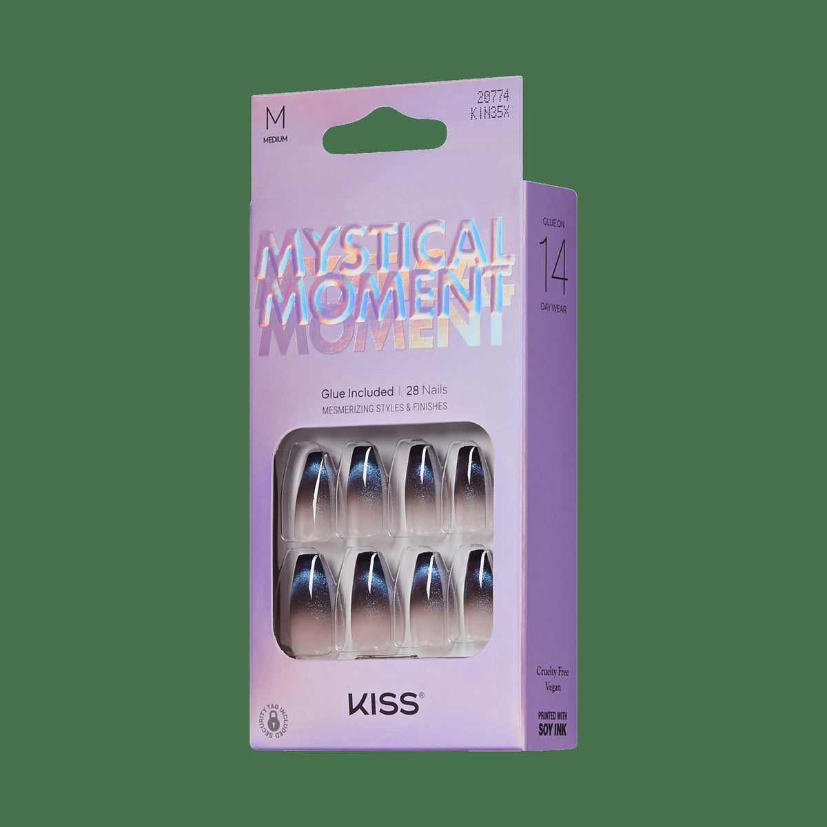Kiss Mystical Moment Press On Glue Nails - Sunset