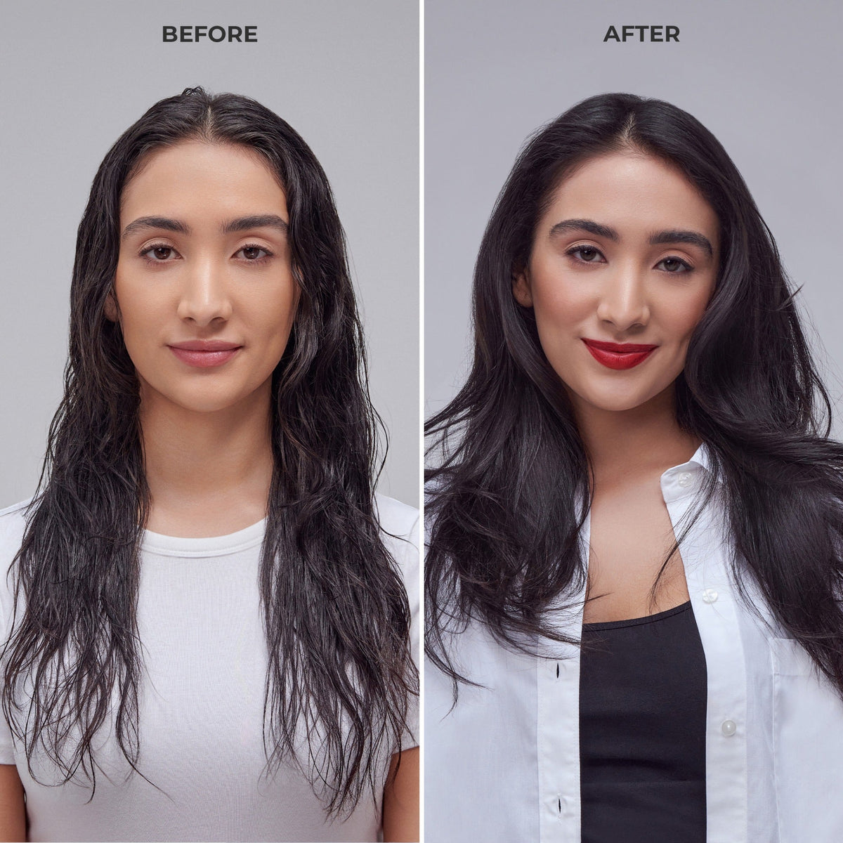 Kiss Volume & Style Boosting 2-in-1 Air Brush | Hair Straightener, Hair Tools