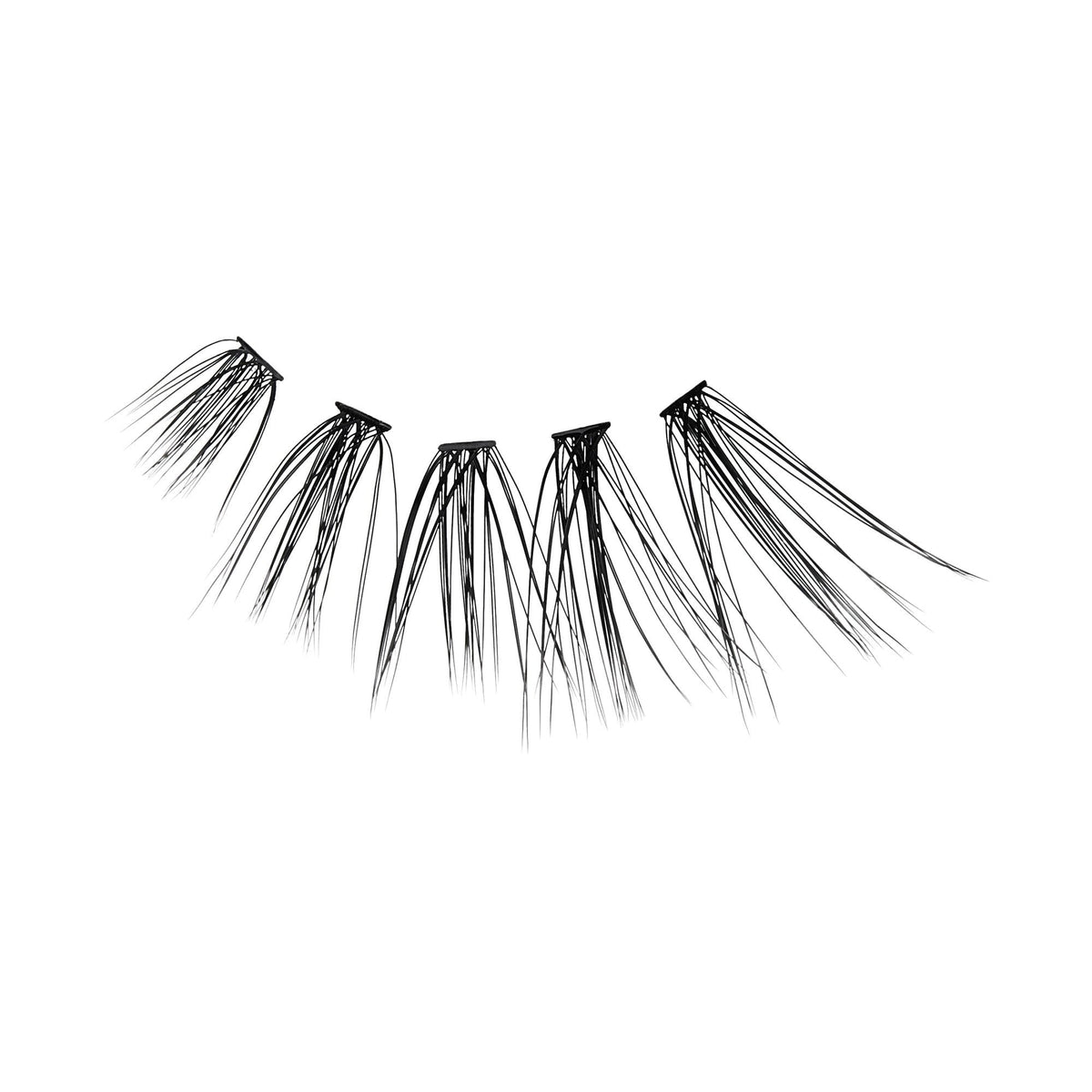 BeBlinky False Eyelashes, Narrow Band - Wispy | 120 Clusters, Cluster Lashes, 9mm- 16mm