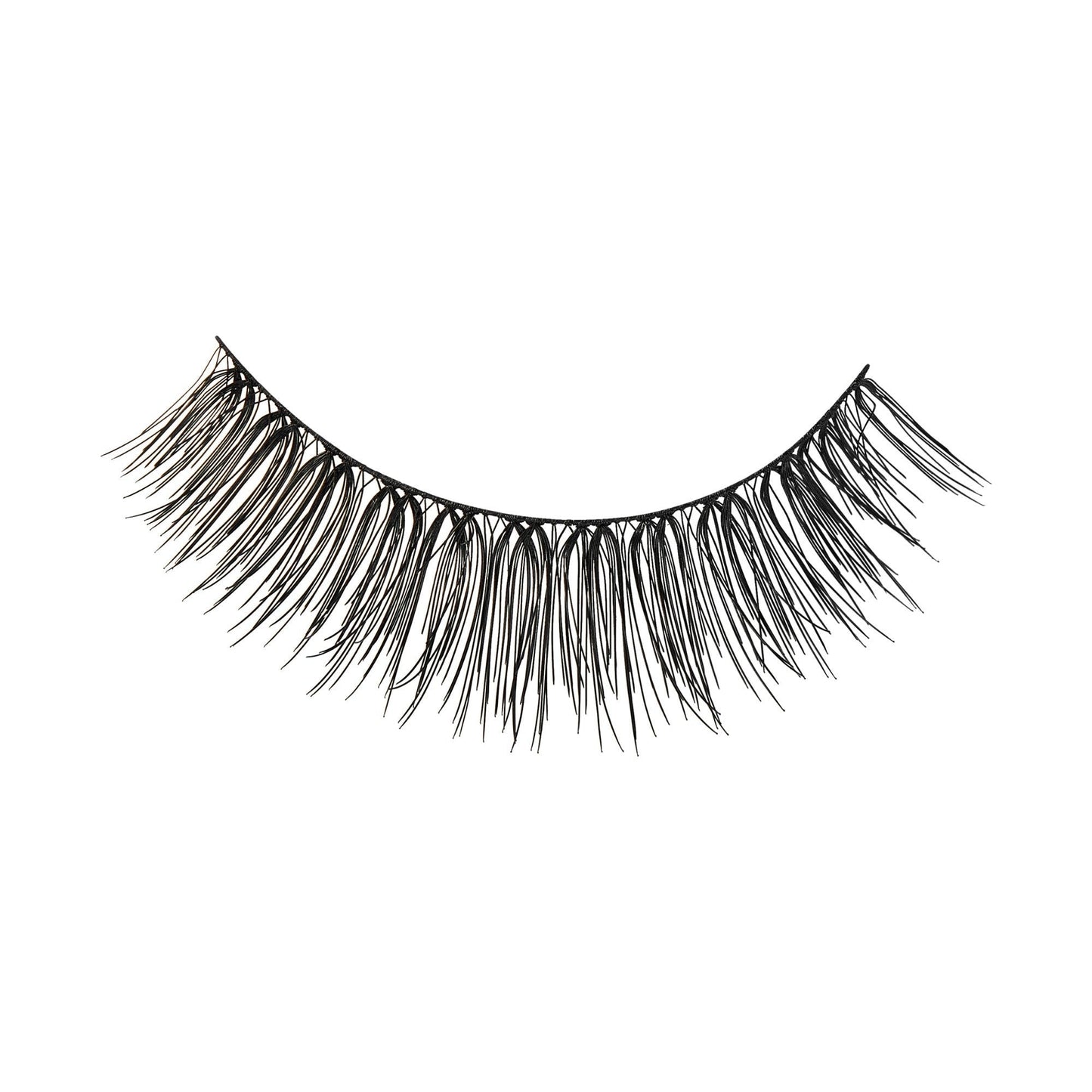 Kiss Halloween False Eyelashes & Gem Sticker - Shy | 1 Pair, Strip Lashes, 12mm