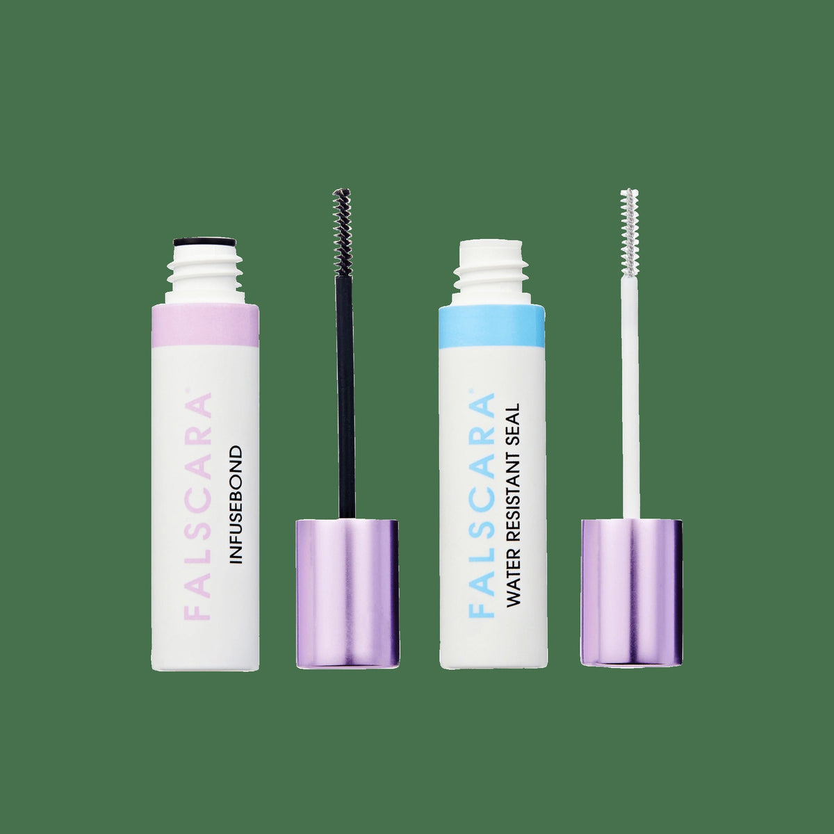 Falscara Studio False Lash InfuseBond & Water-Resistant Seal | DIY Lash Extension Adhesive, Lash Bond, Two-Step Adhesive
