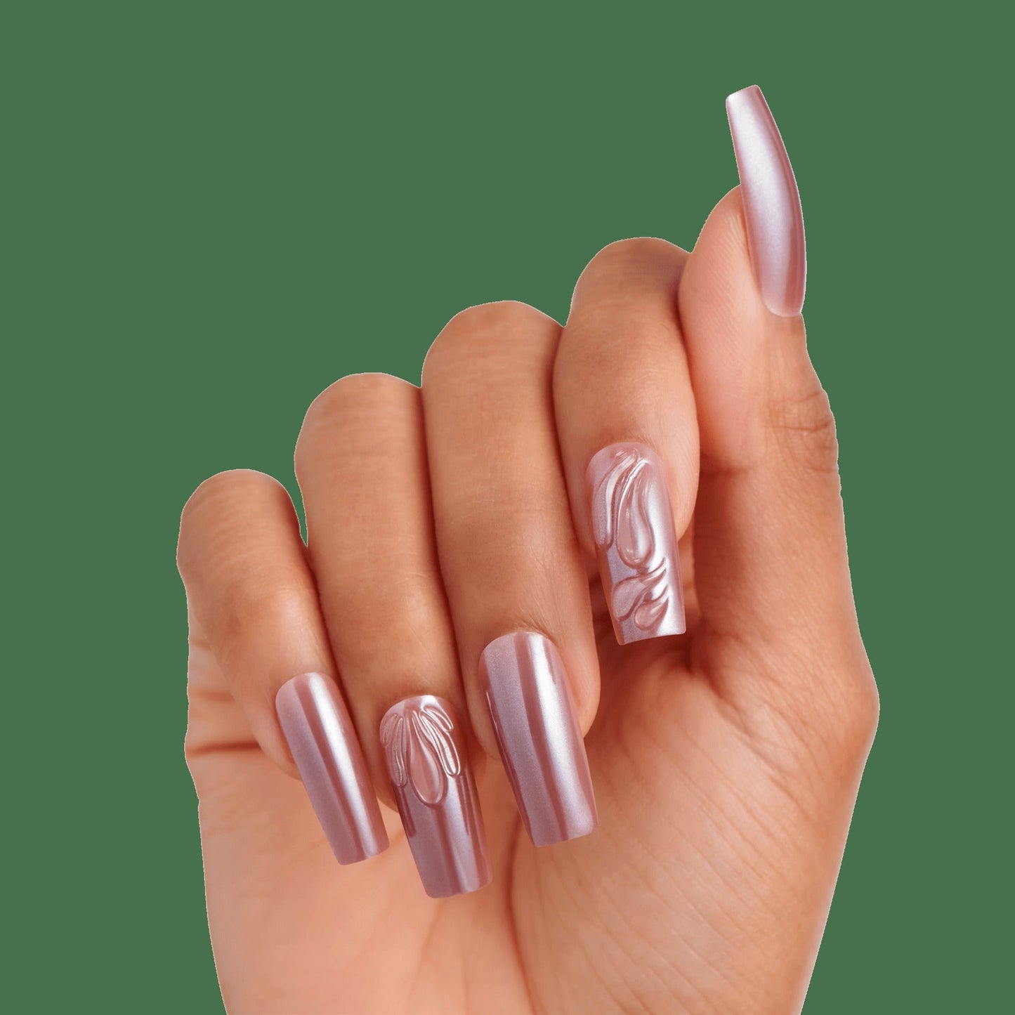 Kiss Gel Fantasy Allure Press On Glue Nails - Melody of Us