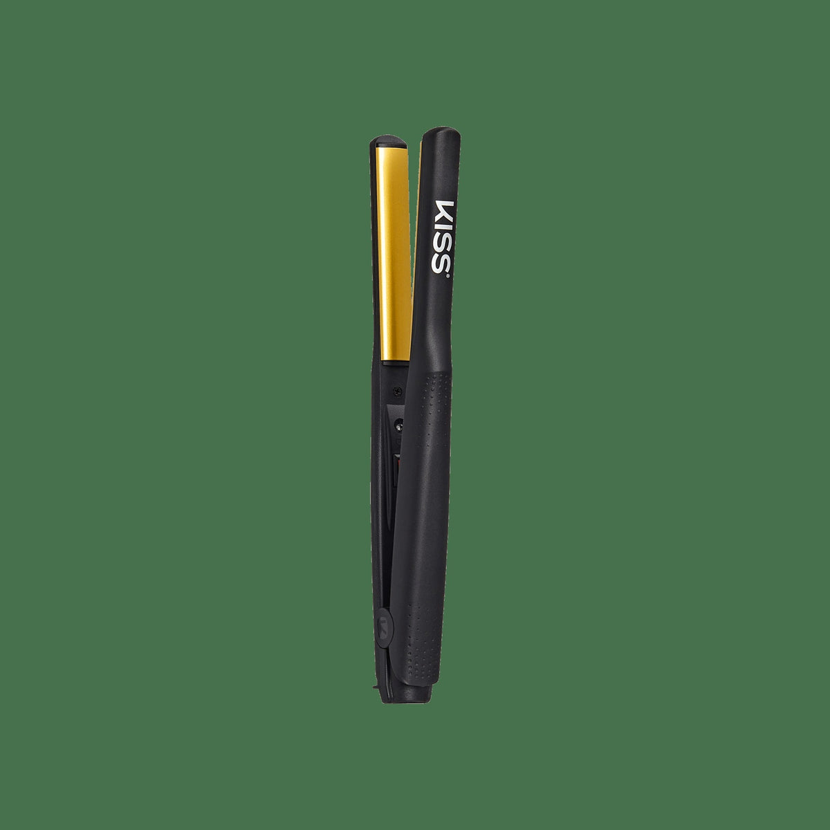 Kiss Tourmaline Frizz Free Ceramic 1/2" Flat Iron | Hair Straightener, Ceramic Iron, Hair Tools
