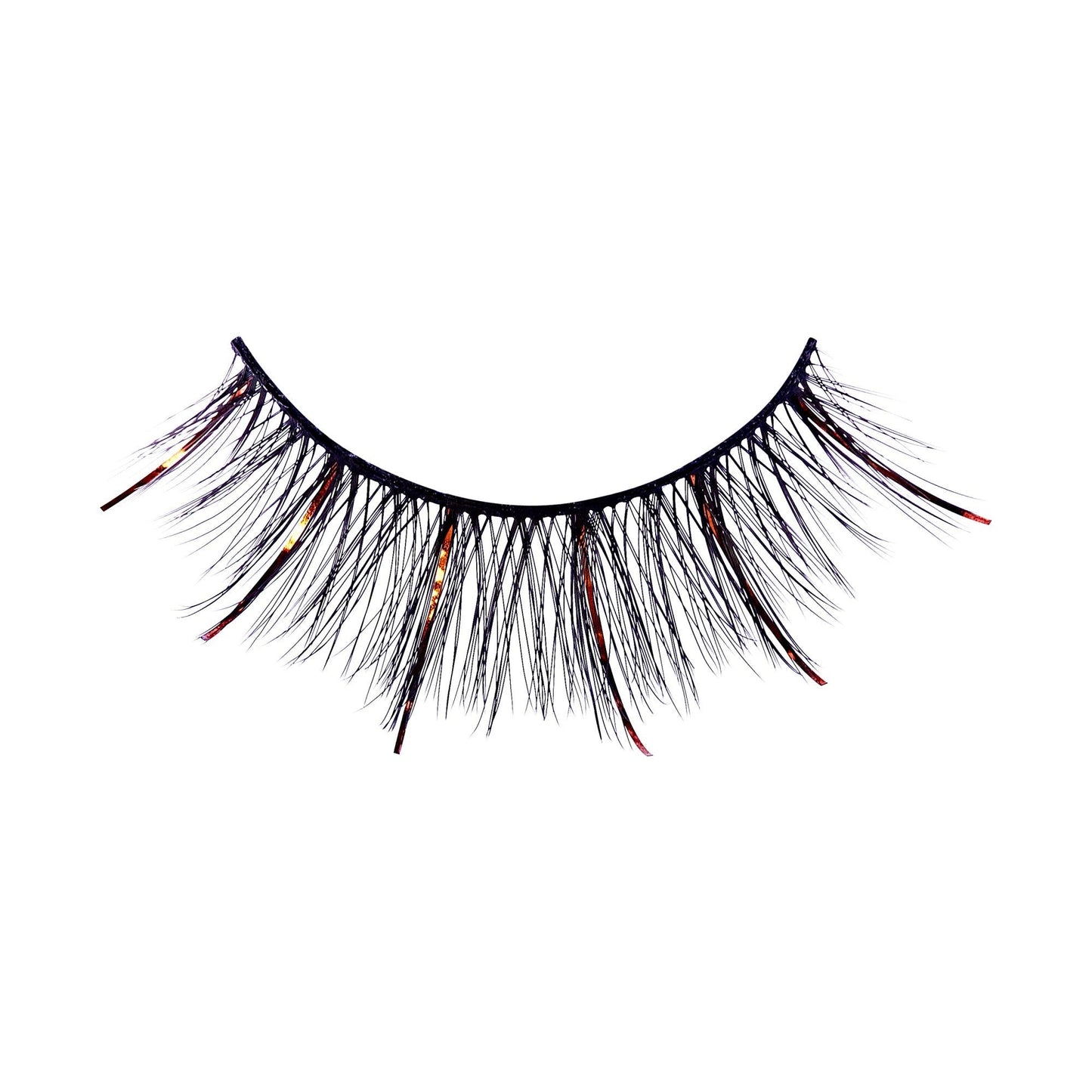 Kiss Halloween 'Full Moon Fantasy' False Eyelashes, Decorated - Phantom Flutter | 1 Pair, Strip Lashes, 12mm-14mm