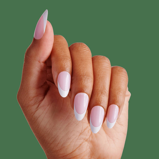 Kiss My Perfect French Press On Glue Nails - Daze
