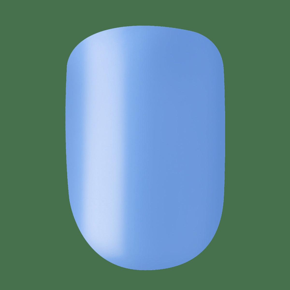 Impress Color No Glue Fake Press On Nails - Baby Why So Blue | Solid, Blue, Short, Squoval, Manicure