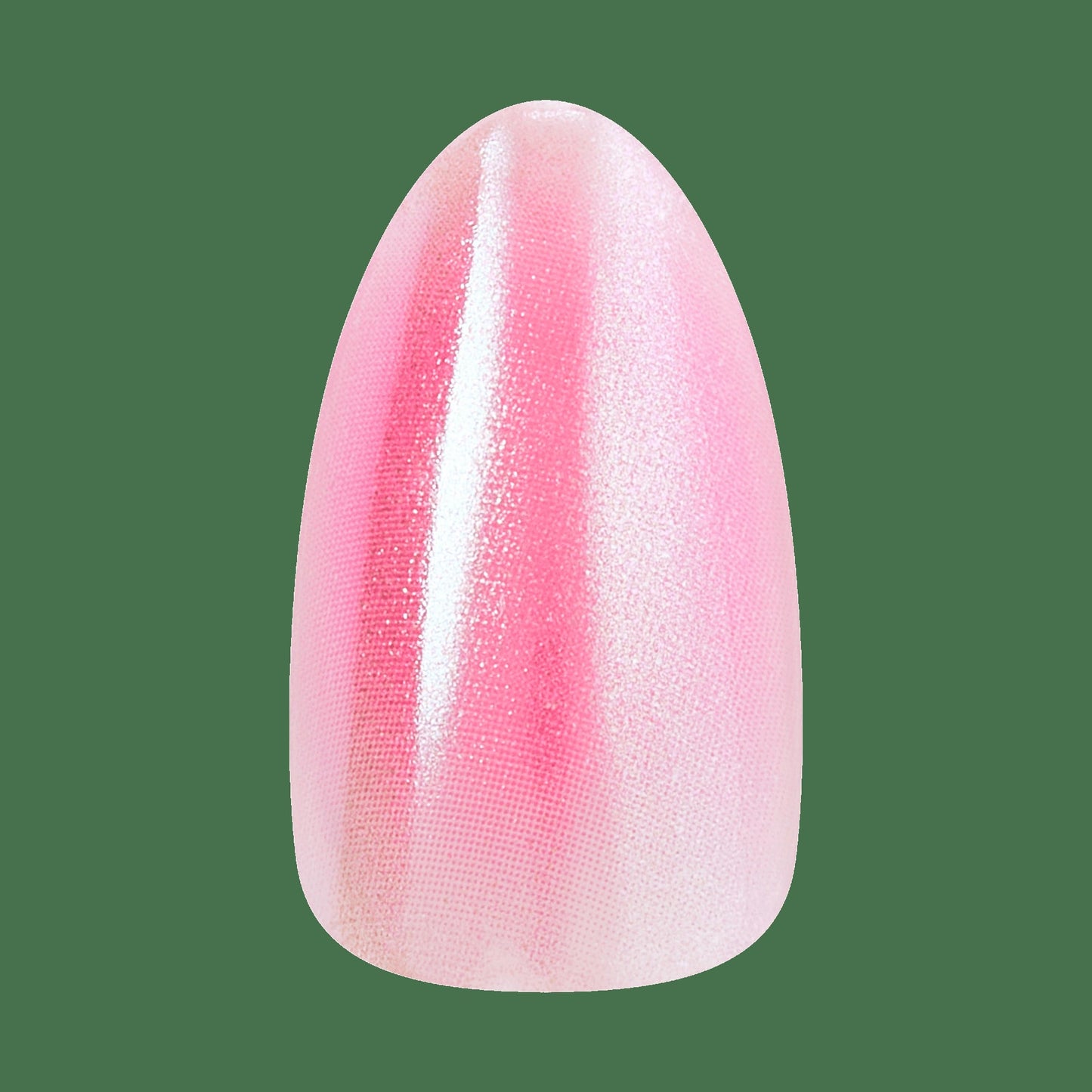 Kiss Nail Drip Press On Fake Glue Nails - Eternal Drift | 3D & Jewel Design, Pink, Medium, Almond