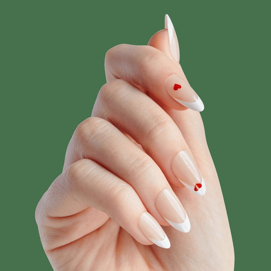 Kiss Voguish Fantasy Press On Glue Nails - Love Rain