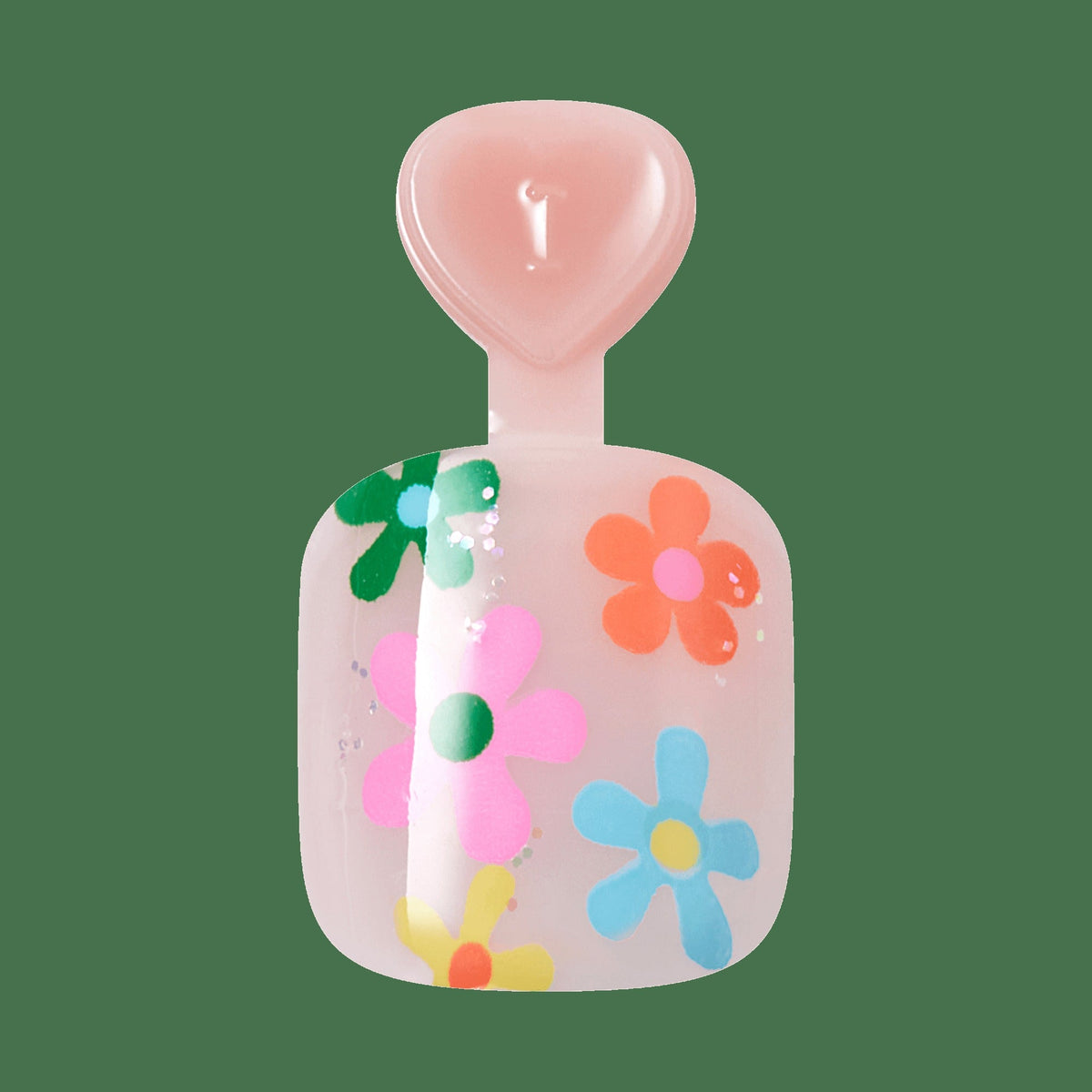 Impress Kids No Glue Fake Press On Nails - Hoppy Fun | Design, Multicolor, Kids, Squoval, Manicure