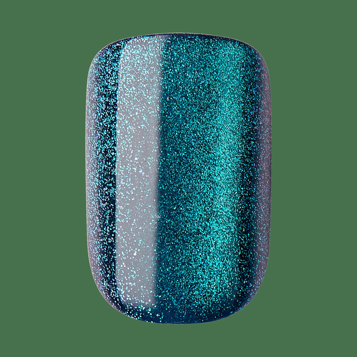 colorFX by Impress No Glue Fake Press On Nails - Better Things | Solid, Green, Short, Squoval, Manicure