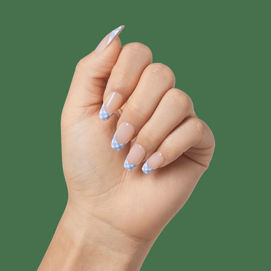 Kiss Voguish Fantasy Press On Glue Nails - Ending Scene