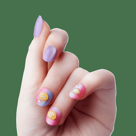 Kiss Nail Drip Sweet Shop Press On Glue Nails - Drip Shine