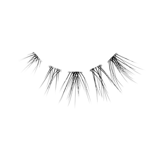 Kiss Lash Atelier False Eyelash Extensions Design Kit - Natural | 46 Clusters, 36 Single Lashes, Cluster Lashes, Individual Lashes, 6mm-12mm