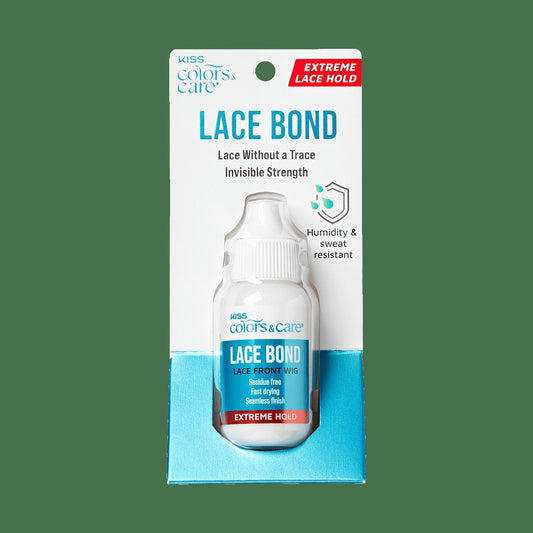 Kiss Colors & Care Lace Bond Glue | Extreme Hold, Lace Front Wig Adhesive Glue, Wig Glue, Hair Care