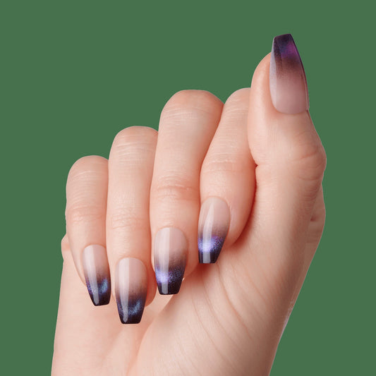 Kiss Mystical Moment Press On Glue Nails - Sunset