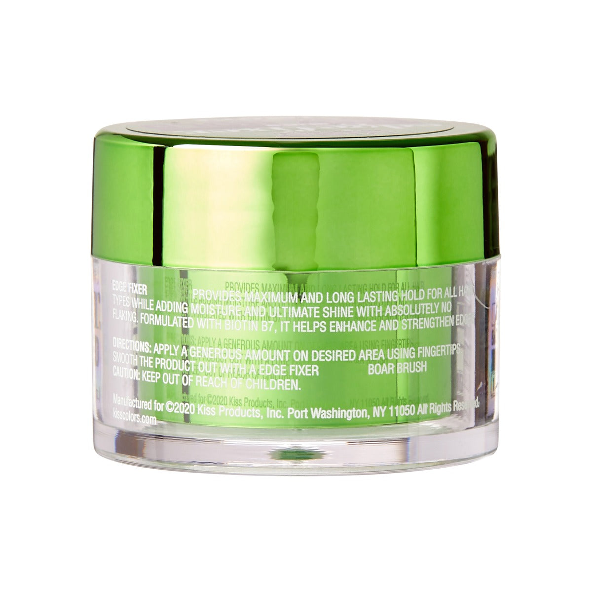 Kiss Colors & Care Edge Fixer Gel - Pineapple | Edge Control, Baby Hair Gel, Maximum Hold, Travel Friendly, 30 ml, Hair Care