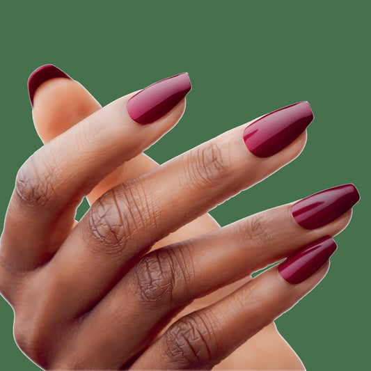 Kiss Salon Color Press On Glue Nails - Main Squeeze