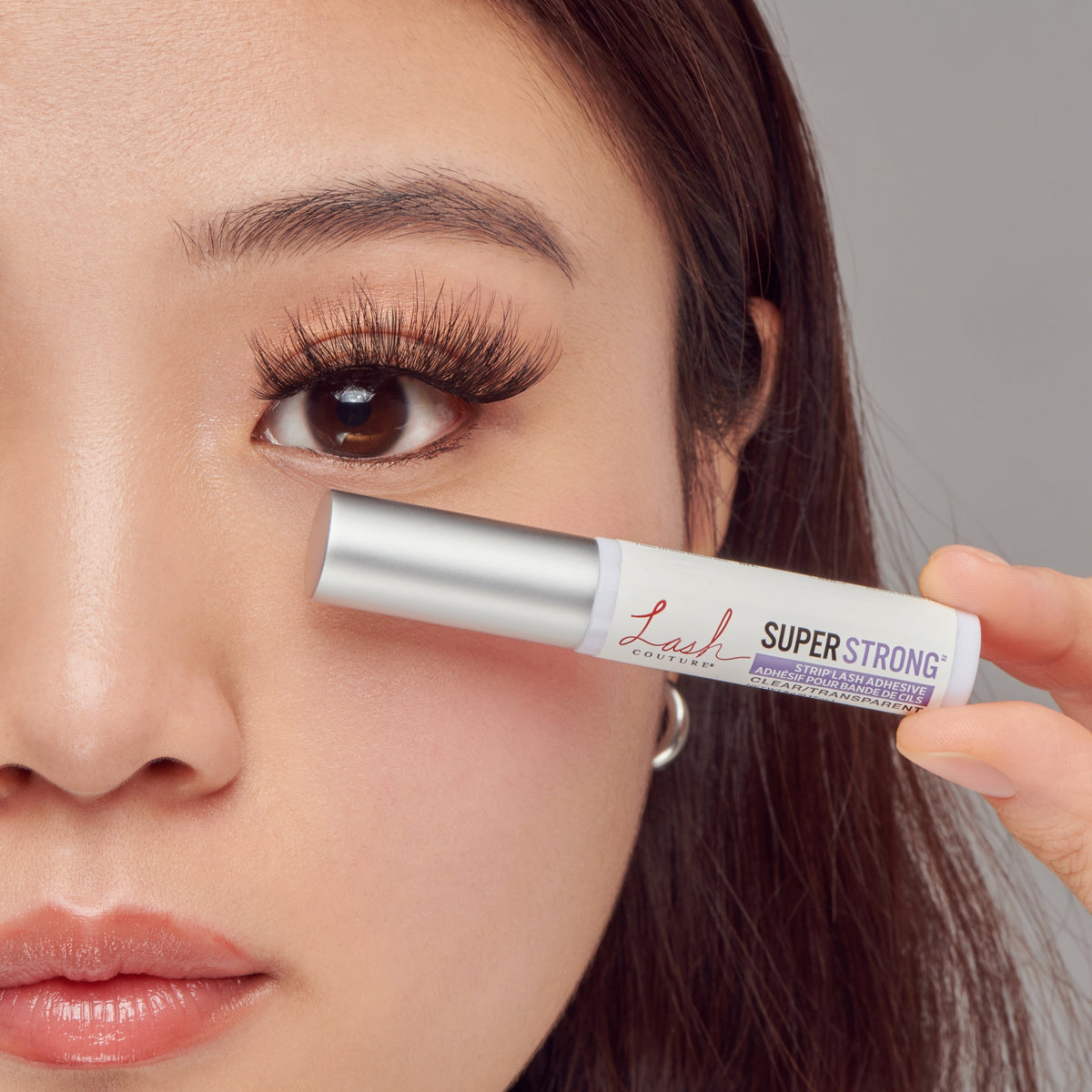 Kiss Lash Couture Strip Lash Adhesive - Clear | False Eyelash Glue, Strip Lash Adhesive