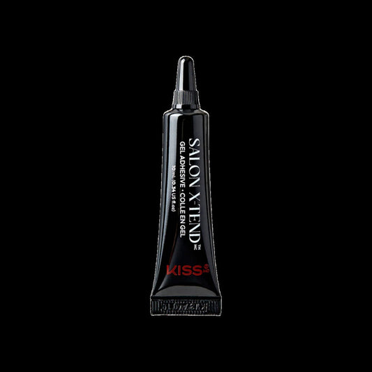 Kiss Salon X-tend LED Gel Adhesive | Clear, Press On Nail Gel Glue