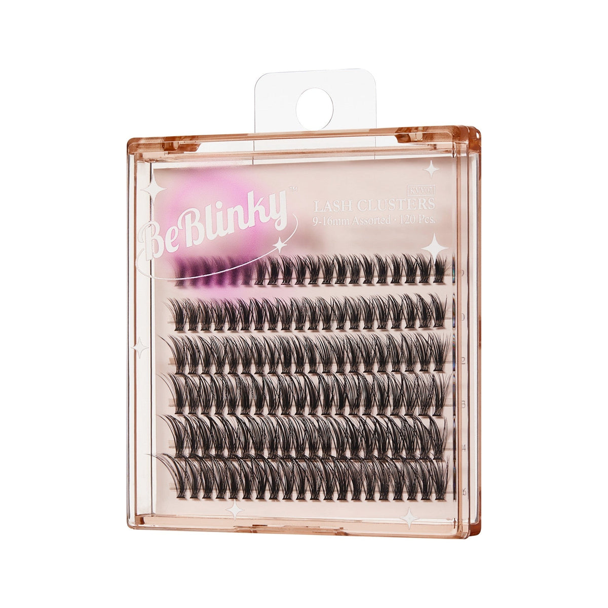 BeBlinky False Eyelashes, Narrow Band - Wispy | 120 Clusters, Cluster Lashes, 9mm- 16mm