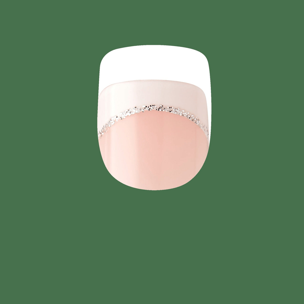 Impress Design No Glue Fake Press On Nails - My Mani | French Tips, White & Neutral, Petite, Squoval, Manicure