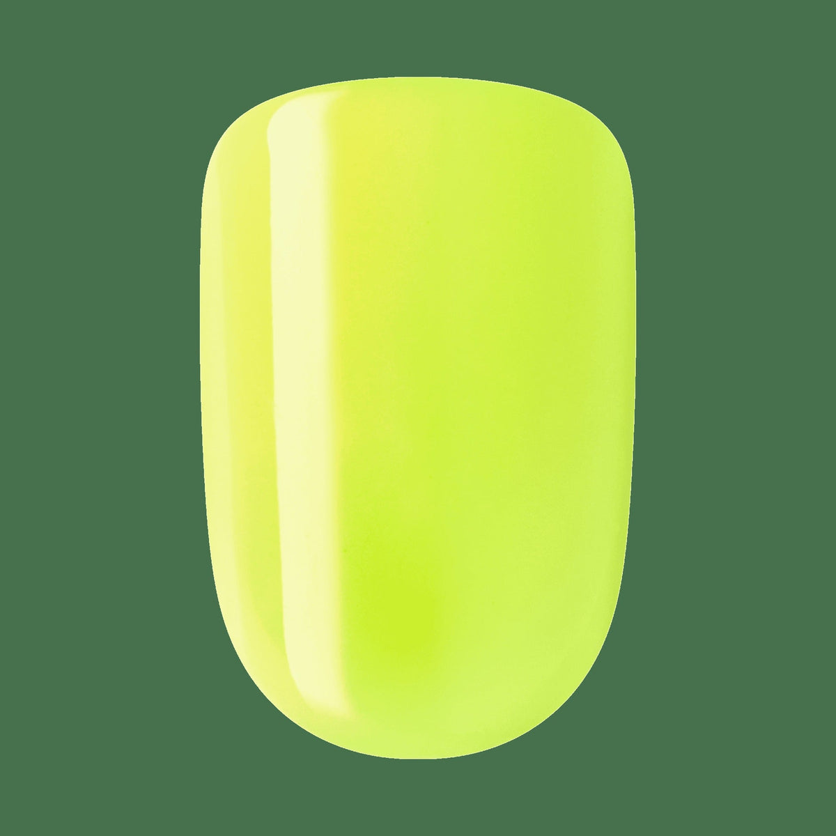 Impress Color No Glue Fake Press On Nails - Brillix | Solid, Yellow, Short, Squoval, Manicure