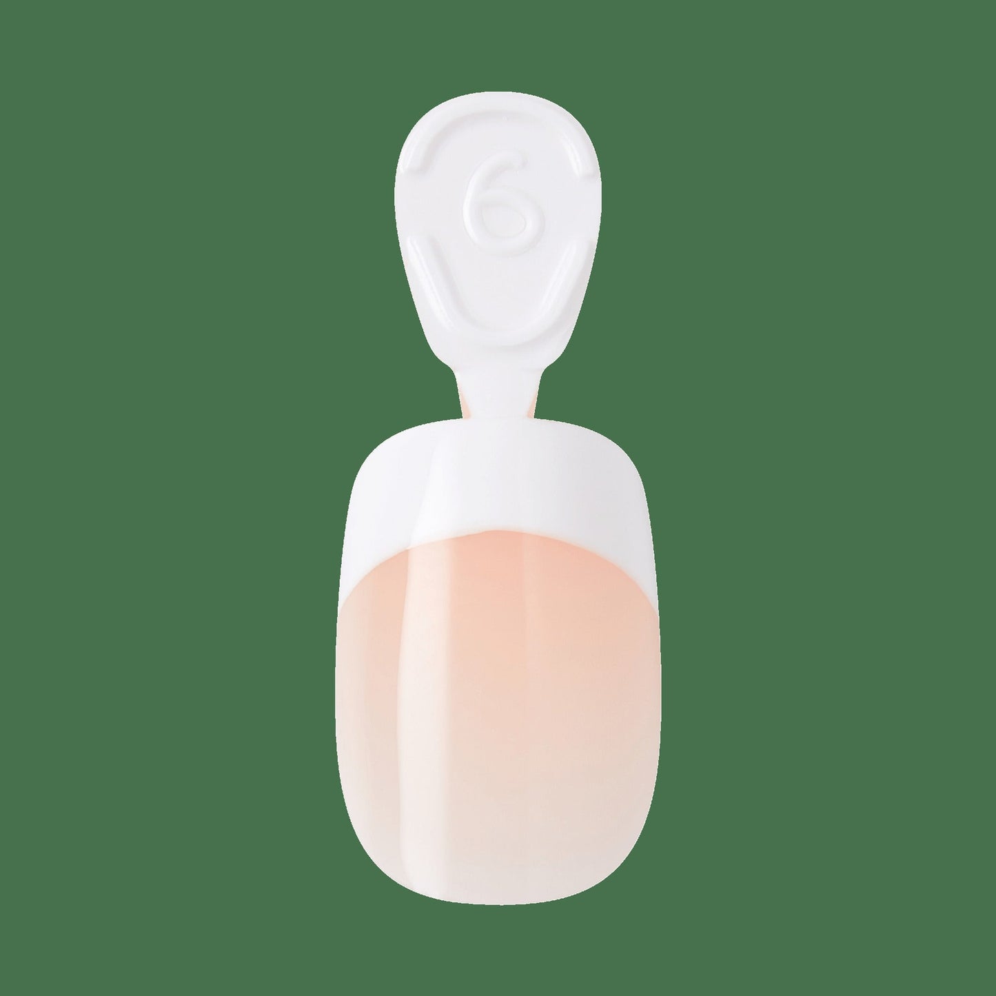 Kiss Core French Press On Fake Glue Nails - If You Dare | French Tips, White, Real Short, Squoval