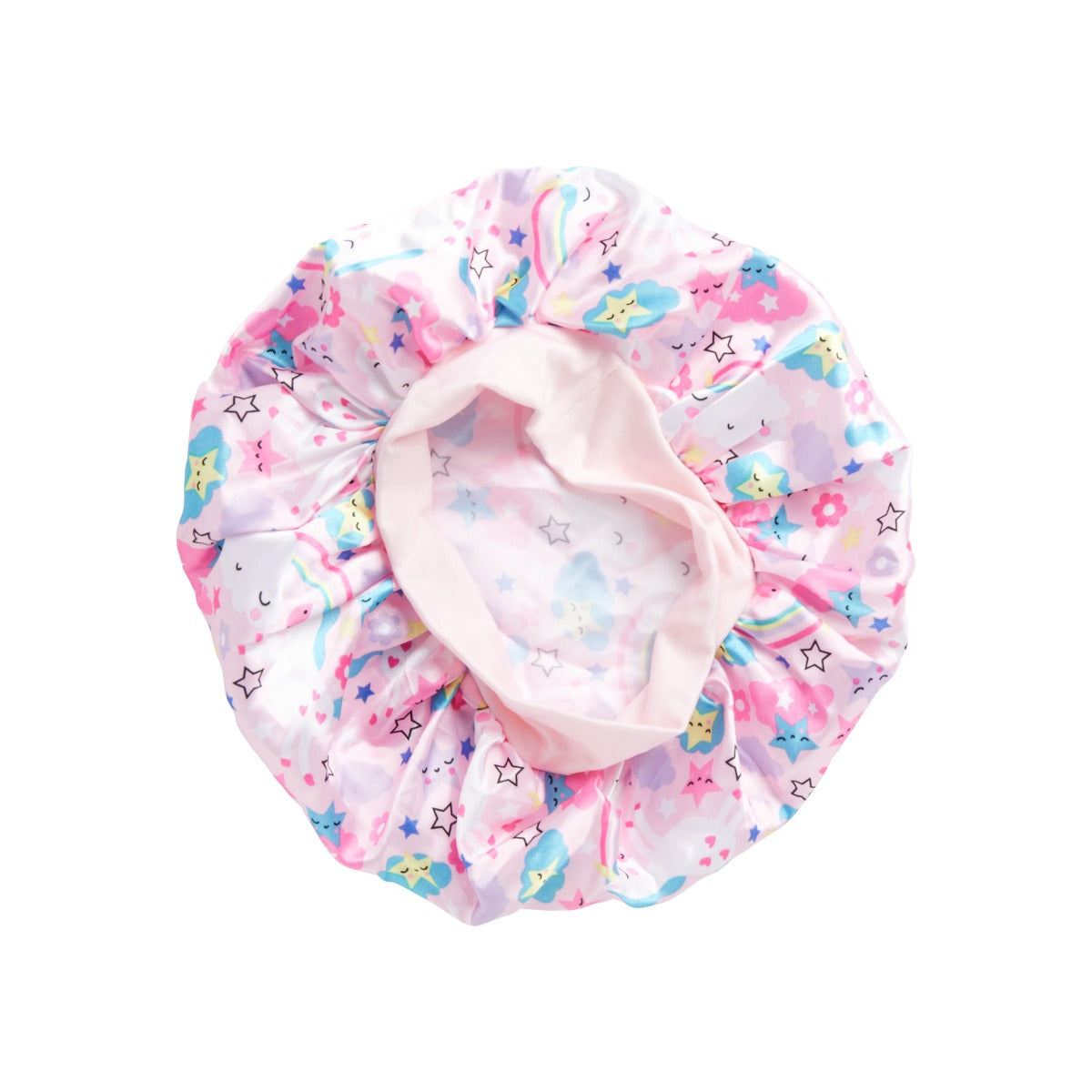 Kiss Colors & Care Toddler Silky Satin Bonnet | 12-36 months, Silk Bonnet, Sleep Bonnet, Hair Accessories