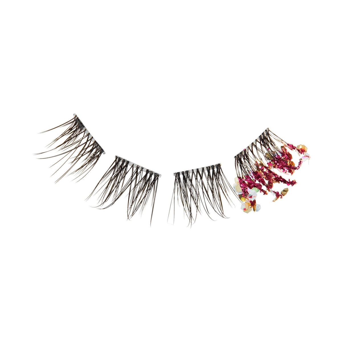 Falscara X WICKED: FOR GOOD | Wickedly Wonderful | DIY False Lash Extensions, Natural, Cluster Lash, Wispy Lashes, 10 Wisps, 8mm-10mm