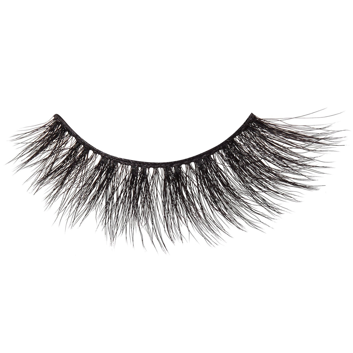 Kiss Lash Couture Triple Push-Up False Eyelashes - Bombshell | 4 Pairs, Strip Lashes, 14mm