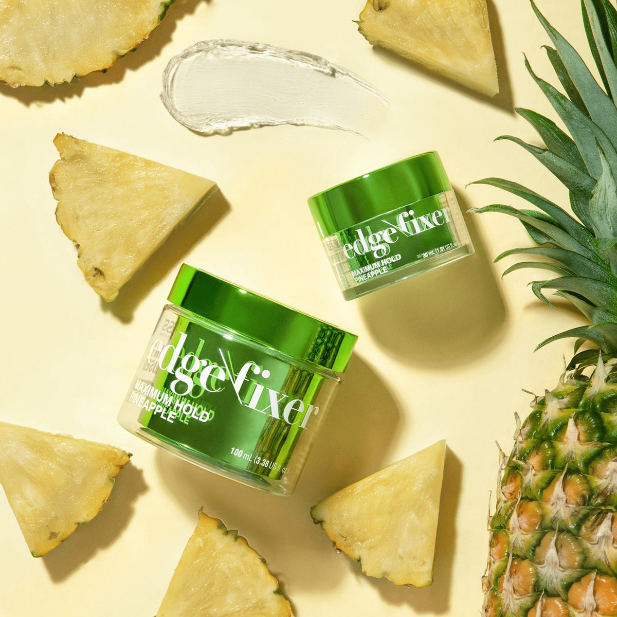 Kiss Colors & Care Edge Fixer Duo Bundle - Pineapple