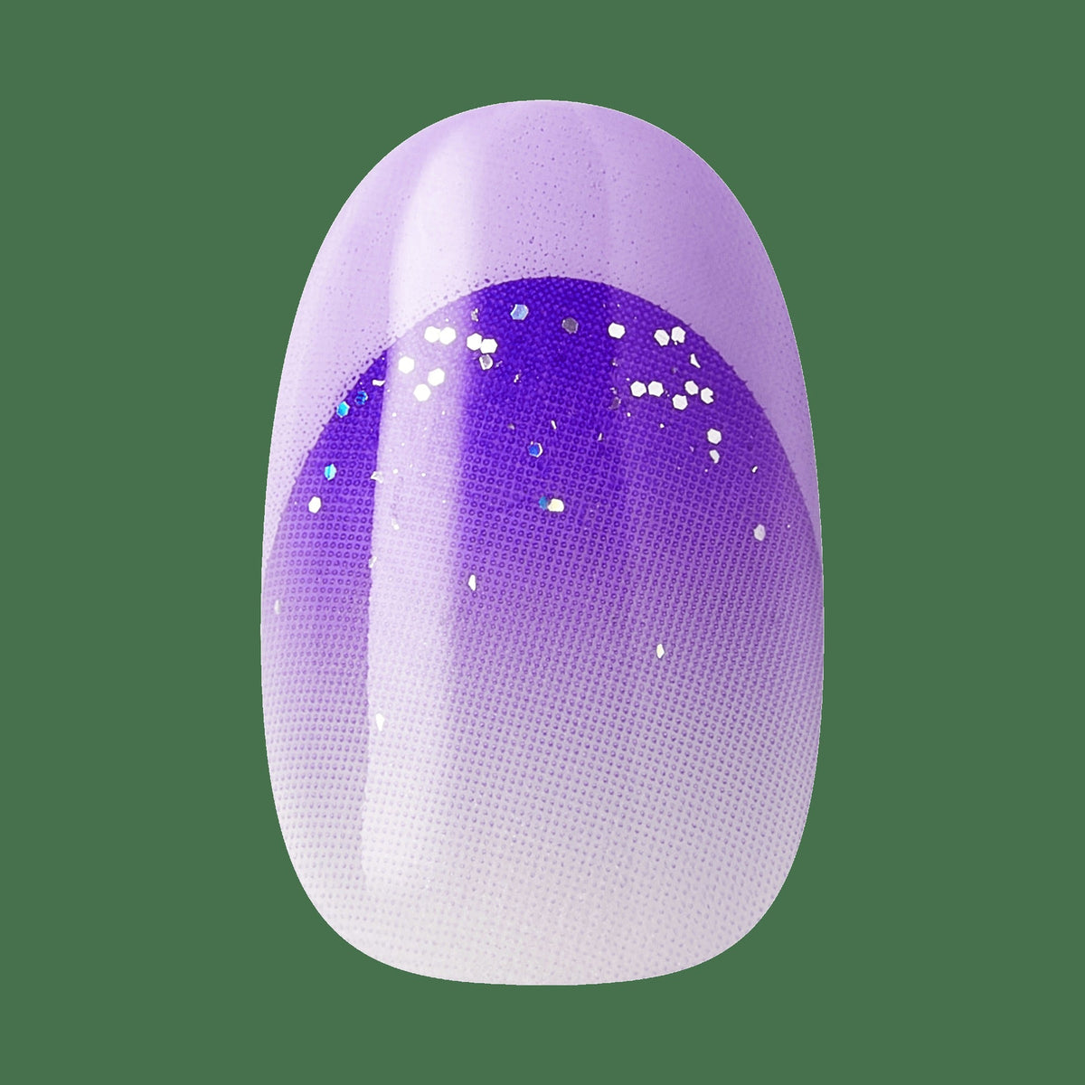 Kiss X WICKED: FOR GOOD | Glow With Glinda | Design, Purple, Short, Oval