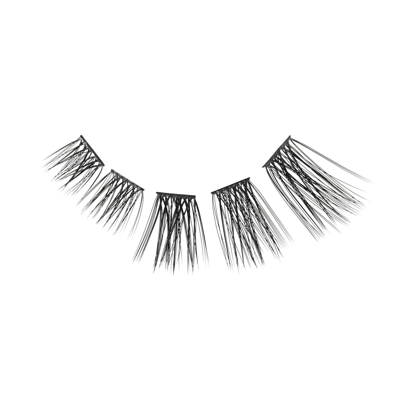 BeBlinky False Eyelashes, Wide Band - Voluminous | 72 Clusters, Cluster Lashes, 9mm- 16mm