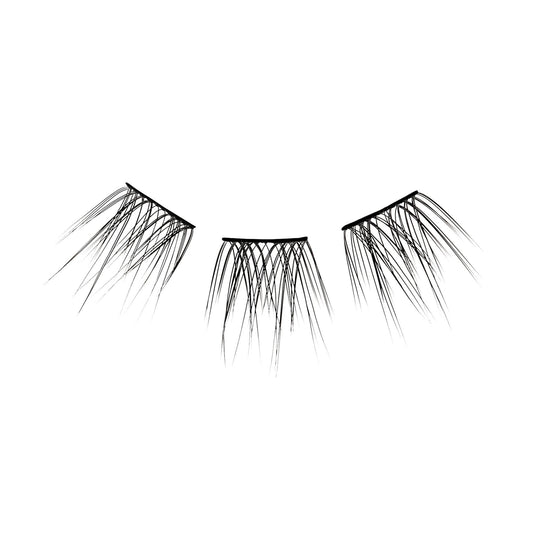 Falscara Lengthening Wisps Starter Kit | DIY False Lash Extensions, Natural, Cluster Lash, Wispy Lashes, 36 Wisps, 10mm-12mm