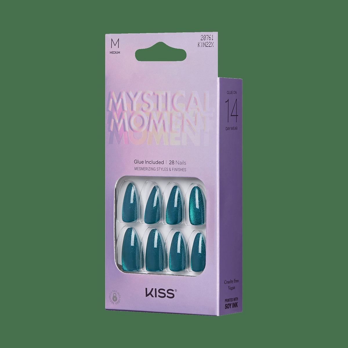Kiss Mystical Moment Press On Glue Nails - Like A Queen