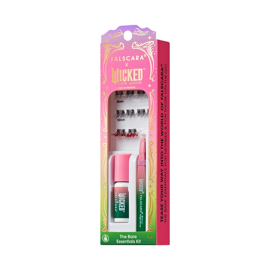 Falscara X WICKED: FOR GOOD | Wickedly Wonderful | DIY False Lash Extensions, Natural, Cluster Lash, Wispy Lashes, 10 Wisps, 8mm-10mm