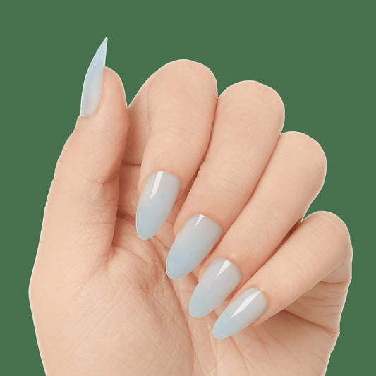 Kiss Salon X-tend Color Press On Soft Gel Nails - Choices | Solid, Blue, Medium, Almond