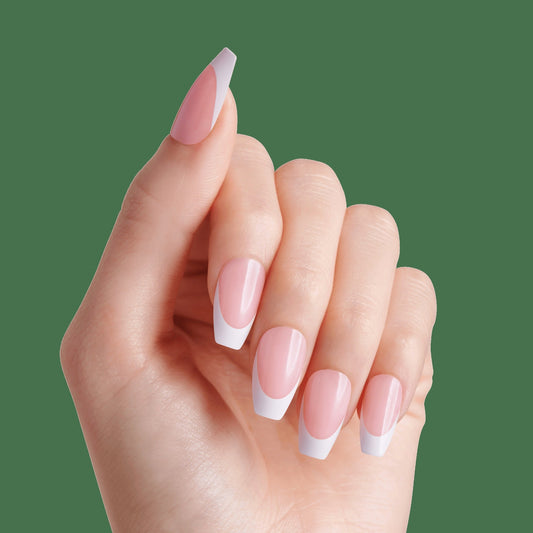 Kiss My Perfect French Press On Glue Nails - Once