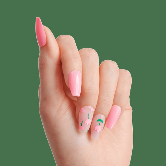 Kiss Voguish Fantasy Press On Glue Nails - Daystar