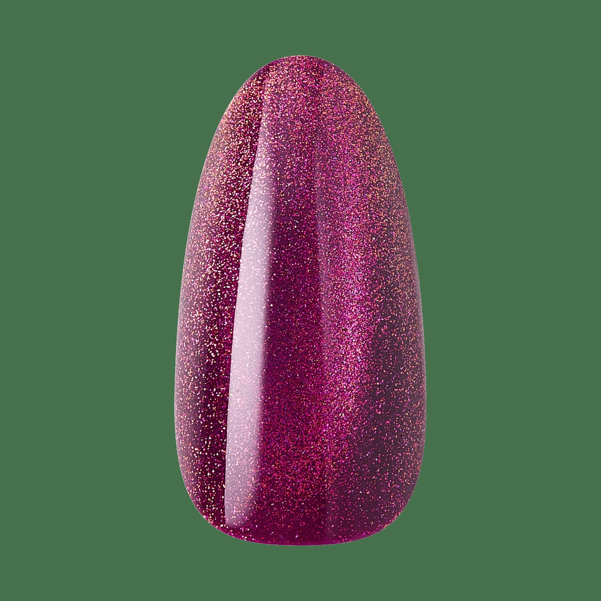 Kiss Core Magnetic Press On Fake Glue Nails - Glittering | Magnetic, Purple, Medium, Almond